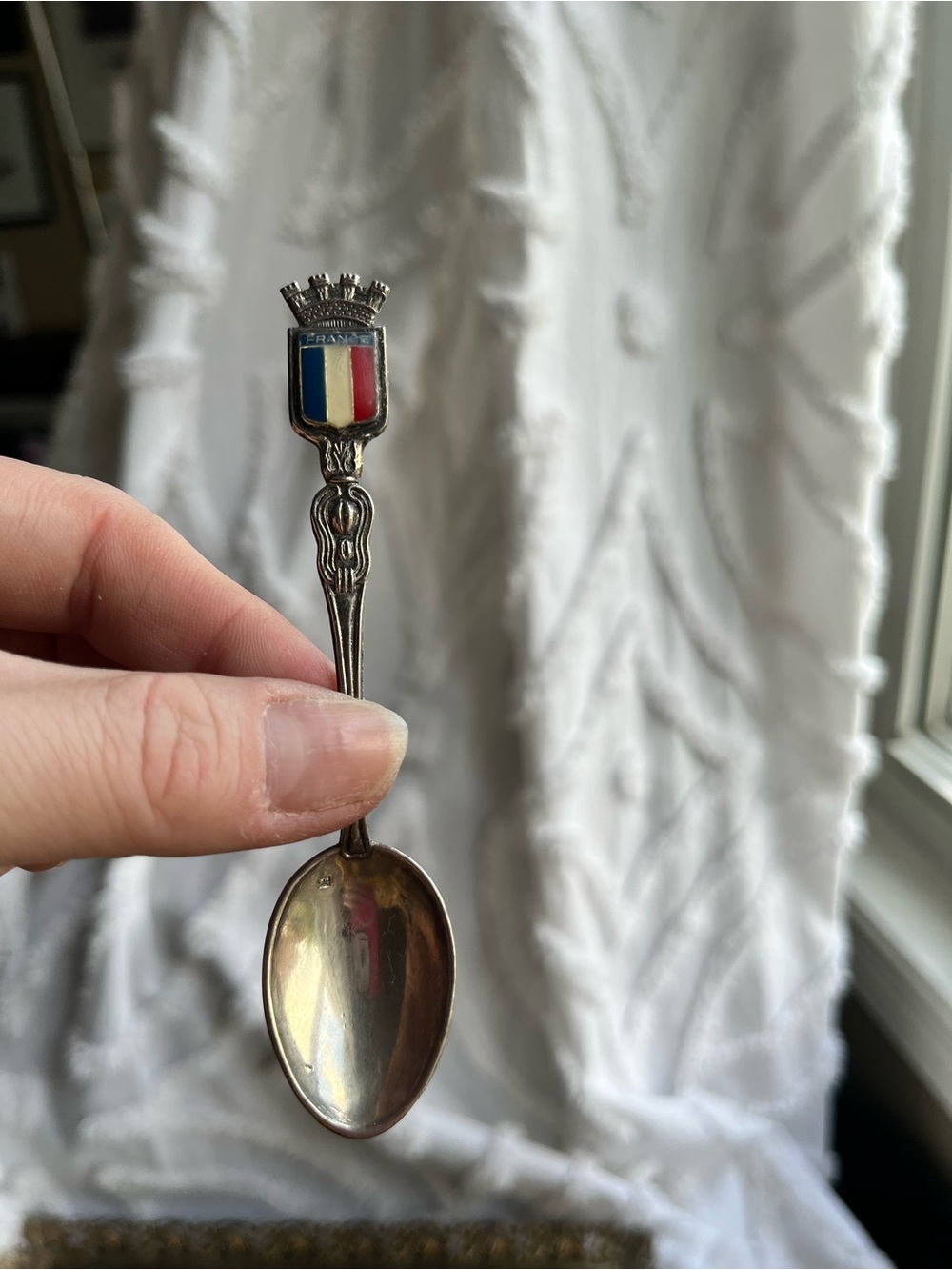 Vintage France Silver Plate Teaspoon